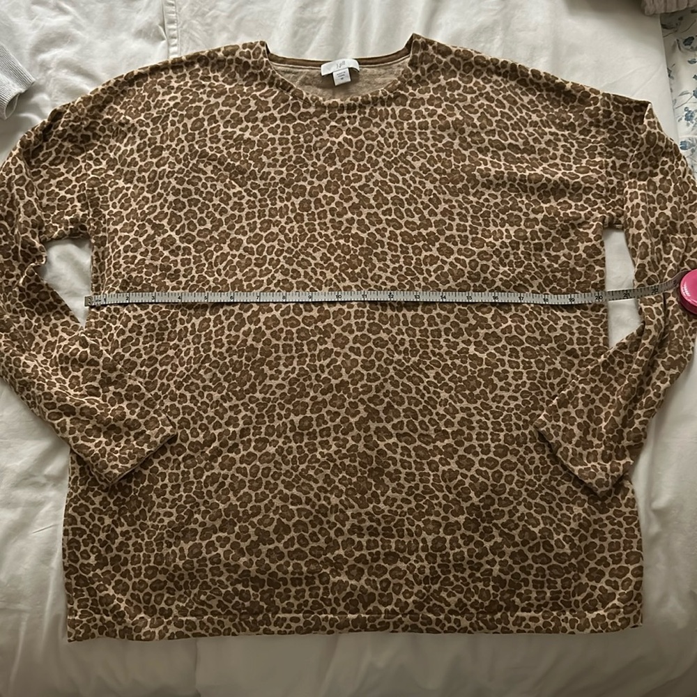 Cheetah print sweater